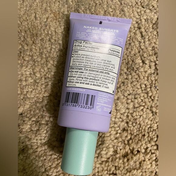 Naked Sundays Collagen Glow 100% Mineral Perfecting Priming Lotion 1.7 oz - Picture 3 of 5
